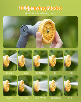 VOXON watering wand with ergonomic thumb flow control