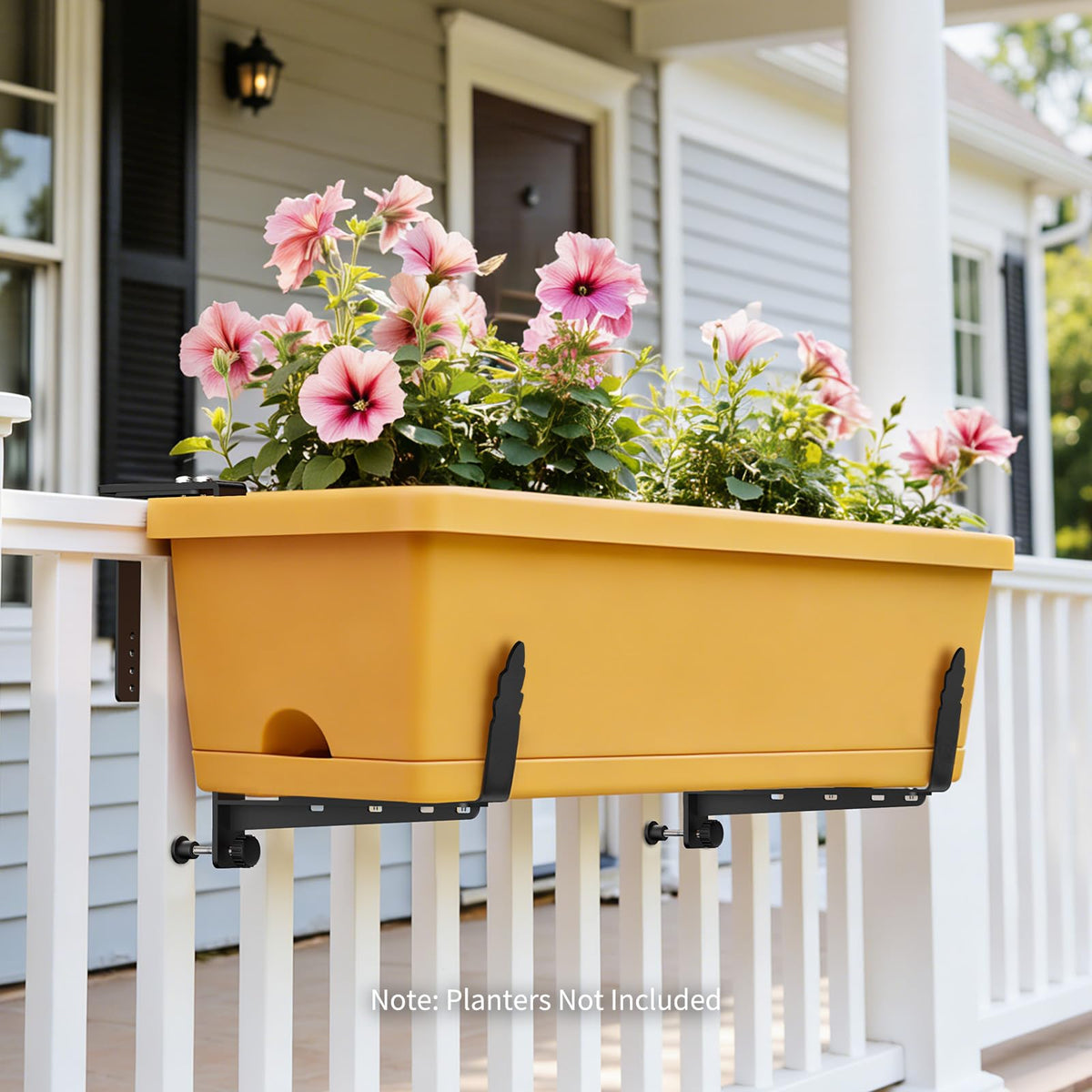 VOXOR reinforced bottom support keeps planters level and secure