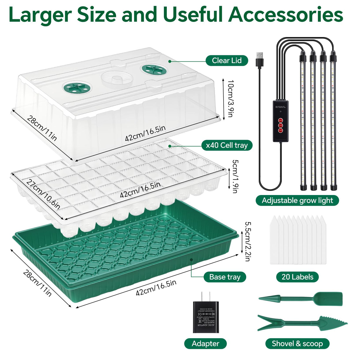 VPQZUPG vented lid improves humidity control during germination