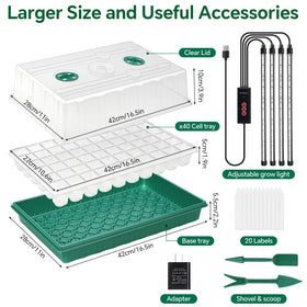 VPQZUPG vented lid improves humidity control during germination