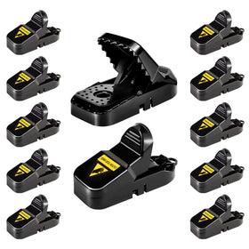 VRXVR mouse traps 12-pack collection shown for versatile indoor and outdoor use.
