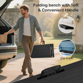 VSOAEIL picnic scene shows easy transport using built-in handle