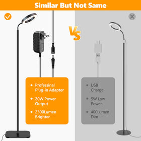 Vsoke Grow Light height-adjustable frame supports seedlings to tall plants with even coverage.