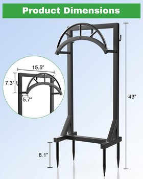 Vsonker portable garden hose storage for moving between spaces