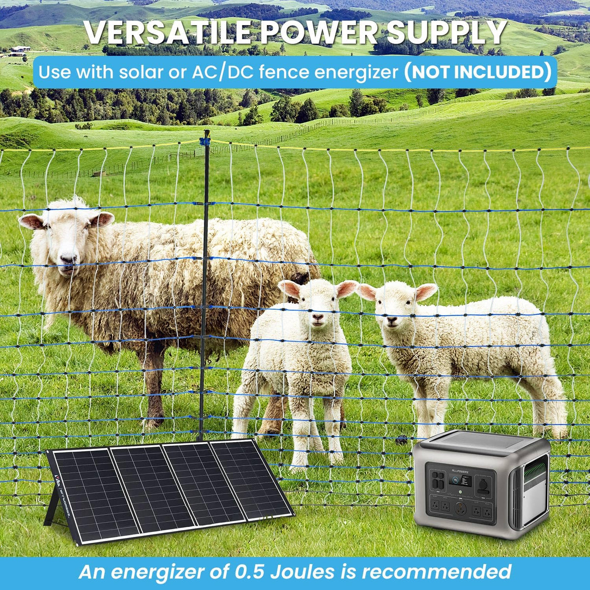 VSTKEN triple-braided stainless-wire for durable, reliable tension across seasons.