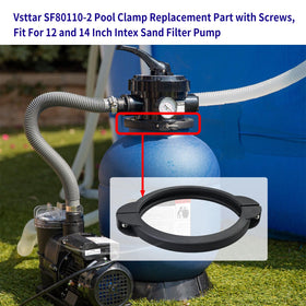 Vsttar SF80110-2 nylon clamp closeup for durable replacement part.