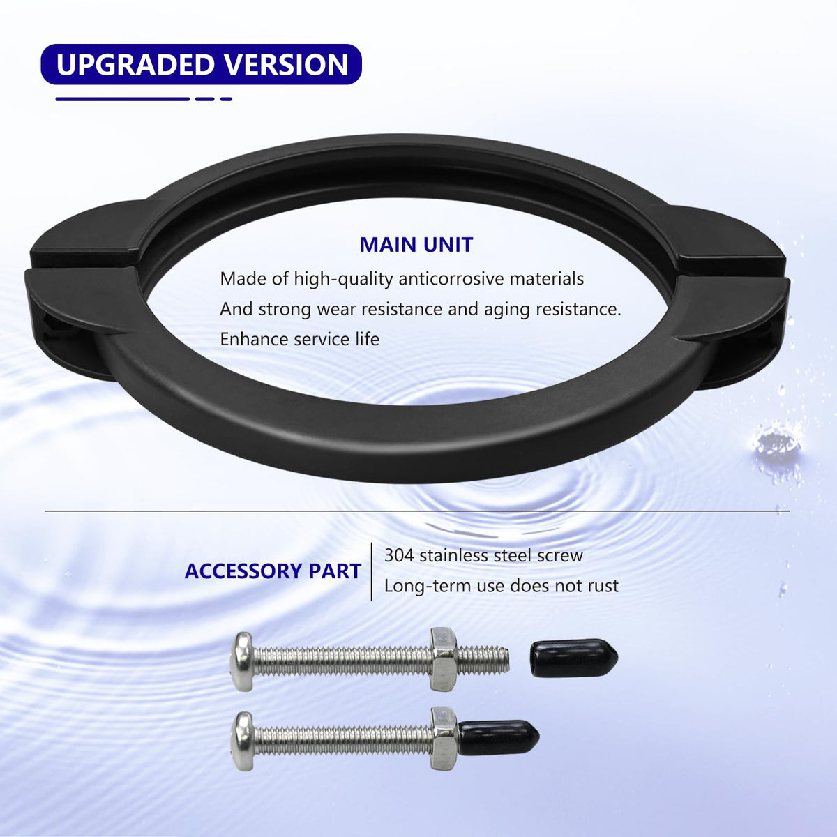 Vsttar SF80110-2 nylon clamp construction for lasting durability.