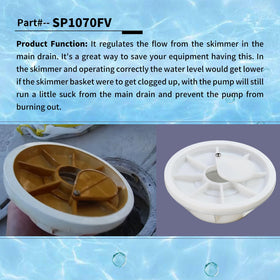 Vsttar SP1070FV o-ring components ensure sealing integrity over time.