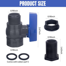 Vtenyeo spigot valve close-up highlights smooth operation and seal.