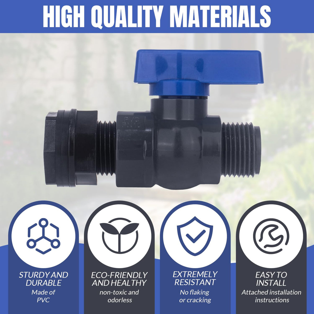 Vtenyeo rubber gasket seal ensures leak-proof performance during drainage.