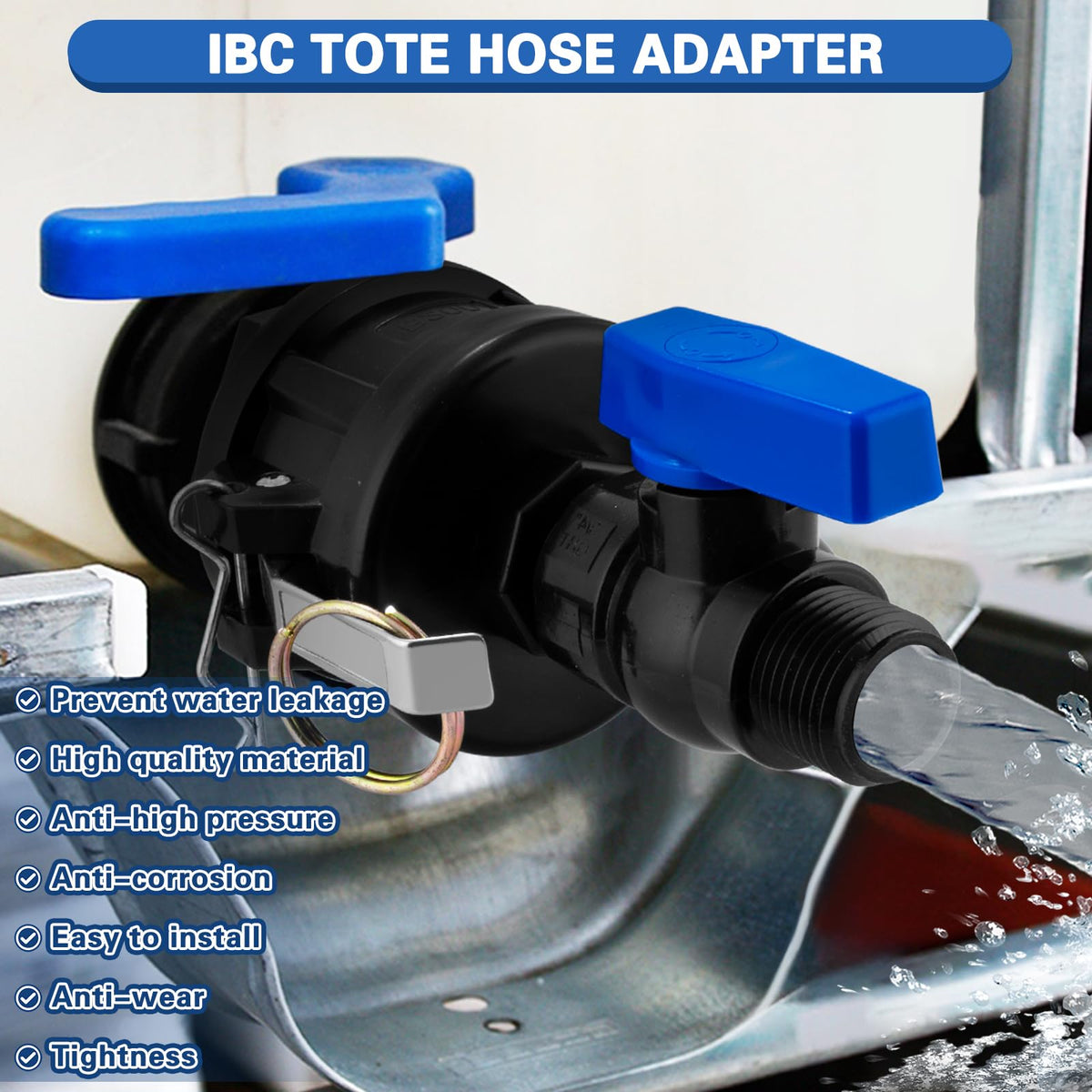 Vtenyeo sealing kit helps prevent leaks during transfer.