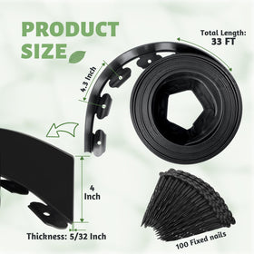 VUAOHIY 100 spiral spikes enable fast, no-dig anchoring.