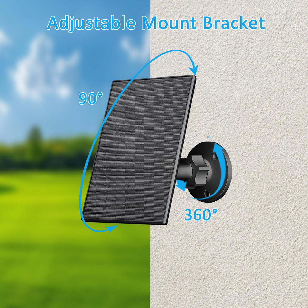 High-efficiency solar cells on VUEBEE panel optimize sunlight absorption