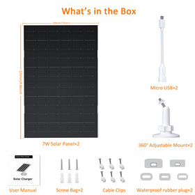 VueBee monocrystalline cells deliver high-efficiency charging for EufyCam