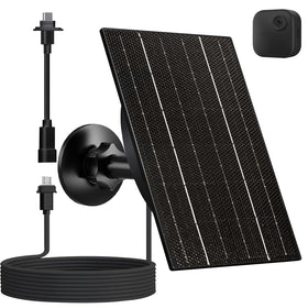VUEBEE solar panel for Blink Outdoor delivers steady 4W charging in sun or clouds.