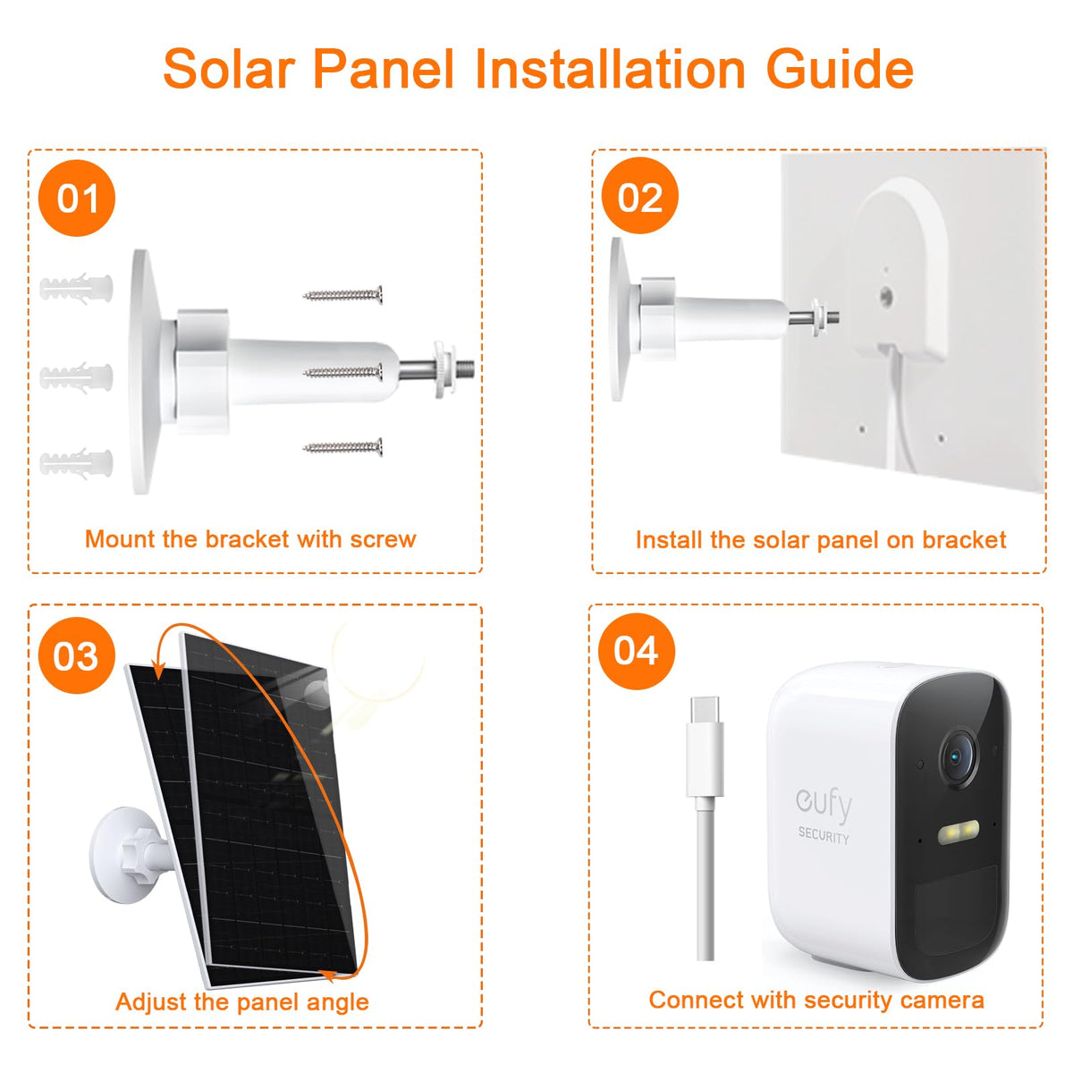 VueBee 2-pack solar panels offer scalable outdoor power for multiple cameras