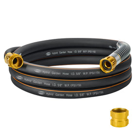 VUNDARA high-flow 5/8-inch garden hose for powerful watering sessions and faster irrigation.