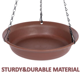 VUWEZ BPA-free plastic construction for durable outdoor use and easy cleaning
