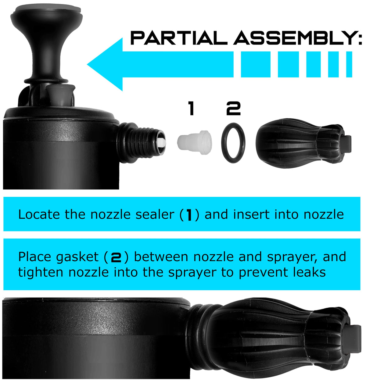 VViViD Ultimate Foam Sprayer 2.0 in-use for garden and home tasks.