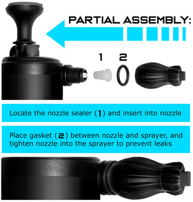 VViViD Ultimate Foam Sprayer 2.0 in-use for garden and home tasks.