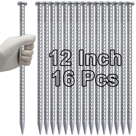 VVOKGO 12in rebar stake assembly for secure ground anchoring.