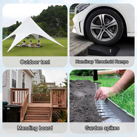 VVOKGO tarp and cord cover anchors keep covers in place.