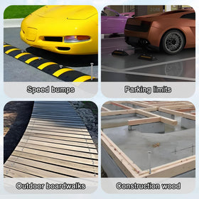 VVOKGO traffic-application anchors for speed bumps and parking curbs.