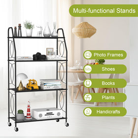 VyGrow heavy-duty metal rack close-up illustrating robust support and finish