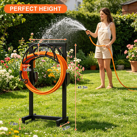 VyGrow heavy gauge steel structure with rust-proof finish for year-round outdoor use.