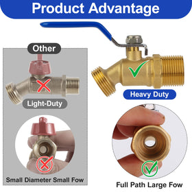 VYH 2-inch fine-thread adapter for precise, stable fittings with IBC totes.
