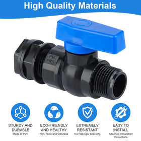 VYH pvc-spigot-durable-body provides year-round performance in varied weather.