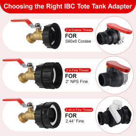 VYH quick connector for quick, secure hose attachment