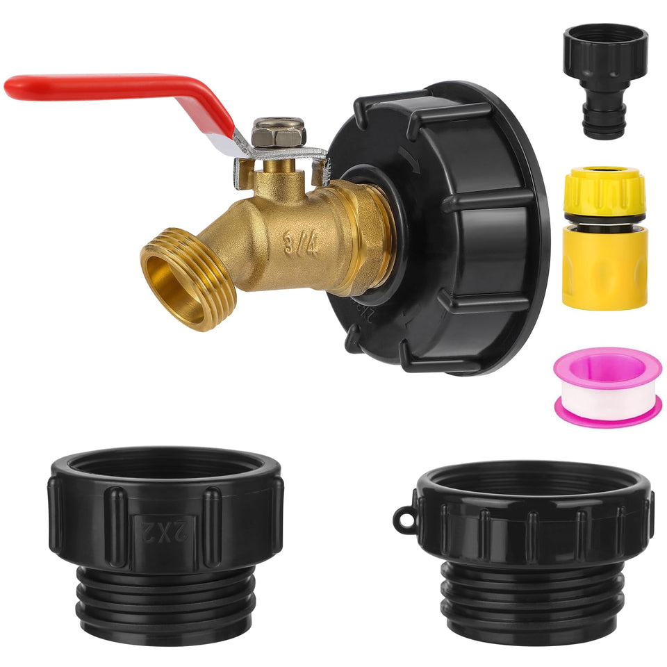 VYH tote adapter with 2.44-inch fine thread for secure connections