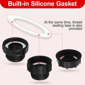 VYH tote adapter with 2-inch coarse thread for broad compatibility