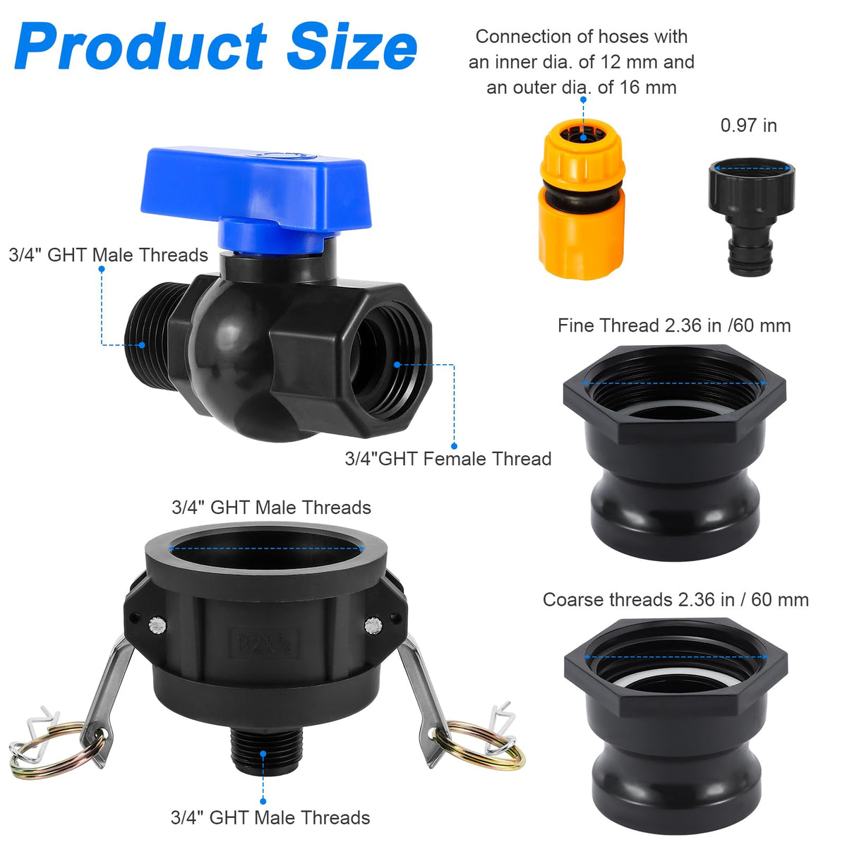 VYH tote adapter installation demonstrates tool-free setup