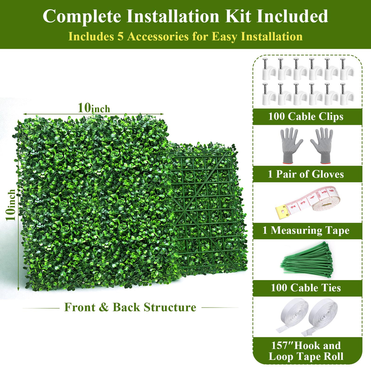 VYNALTIX interlocking panel system demonstrates quick, drill-free assembly.