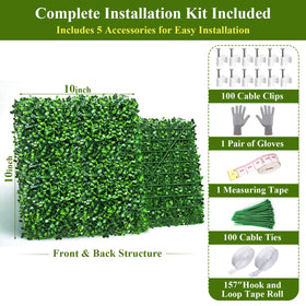 VYNALTIX interlocking panel system demonstrates quick, drill-free assembly.