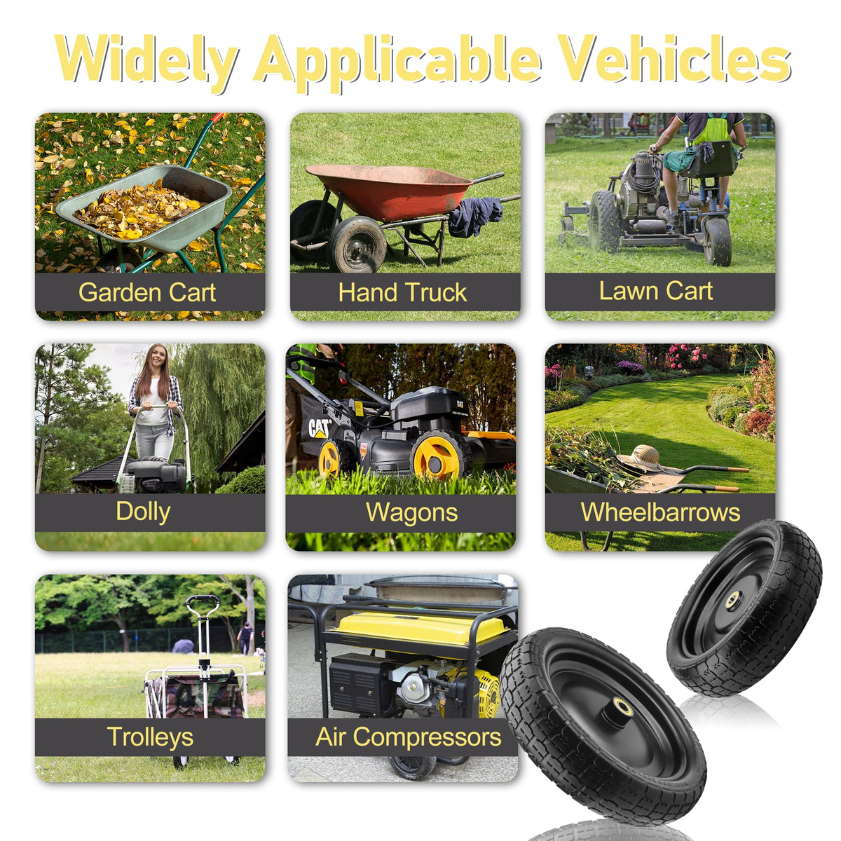 Vypart arrow tread design boosts traction on wet and rough terrain