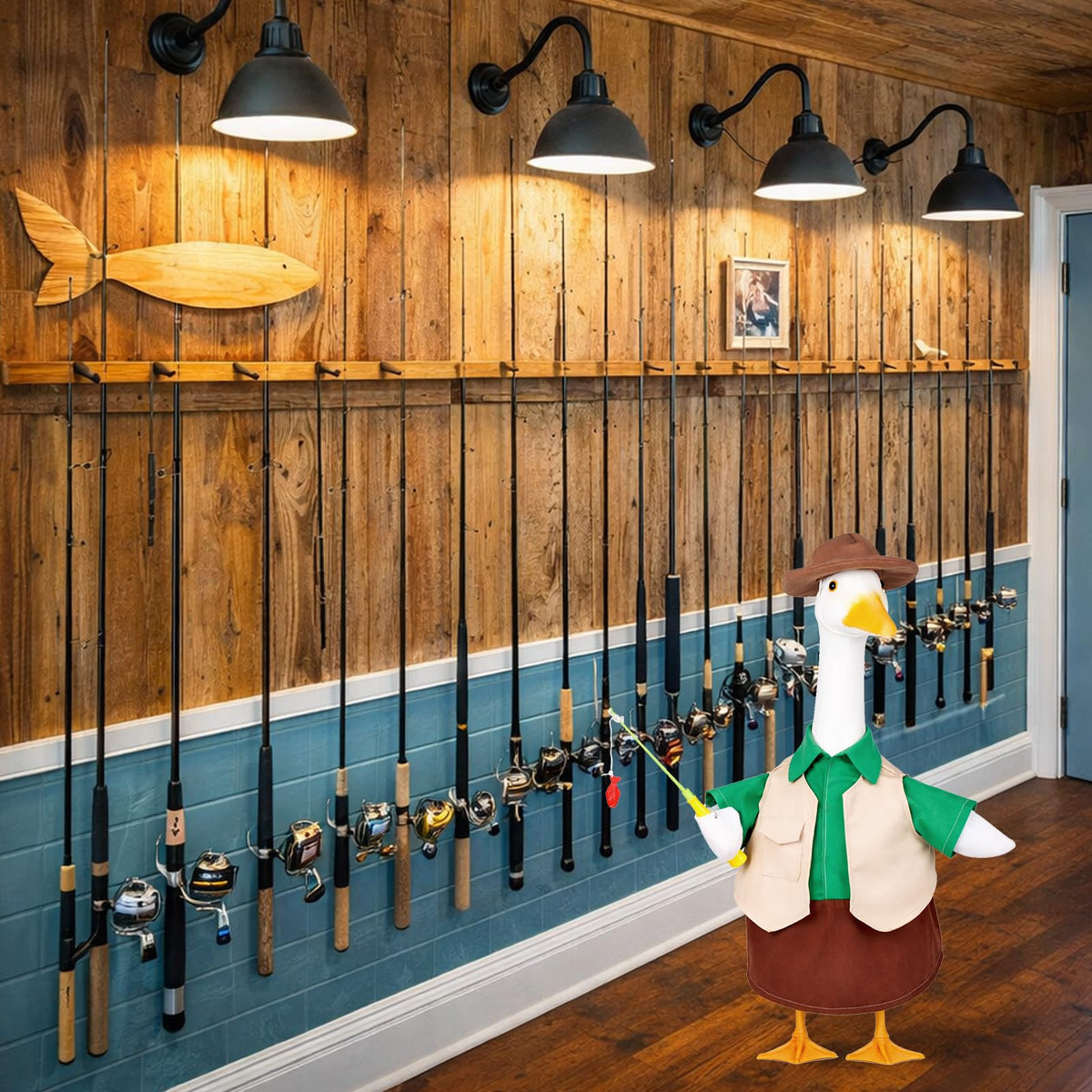 Vzuito 23-inch goose outfit suits outdoor celebrations