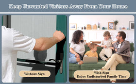Waahome weather-resistant sign suitable for indoor and outdoor decor