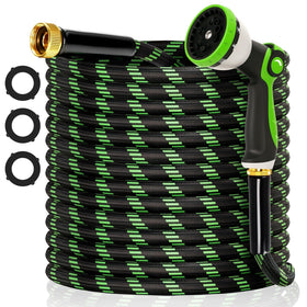 Wabolay garden hose 50ft for steady watering and versatile outdoor cleaning