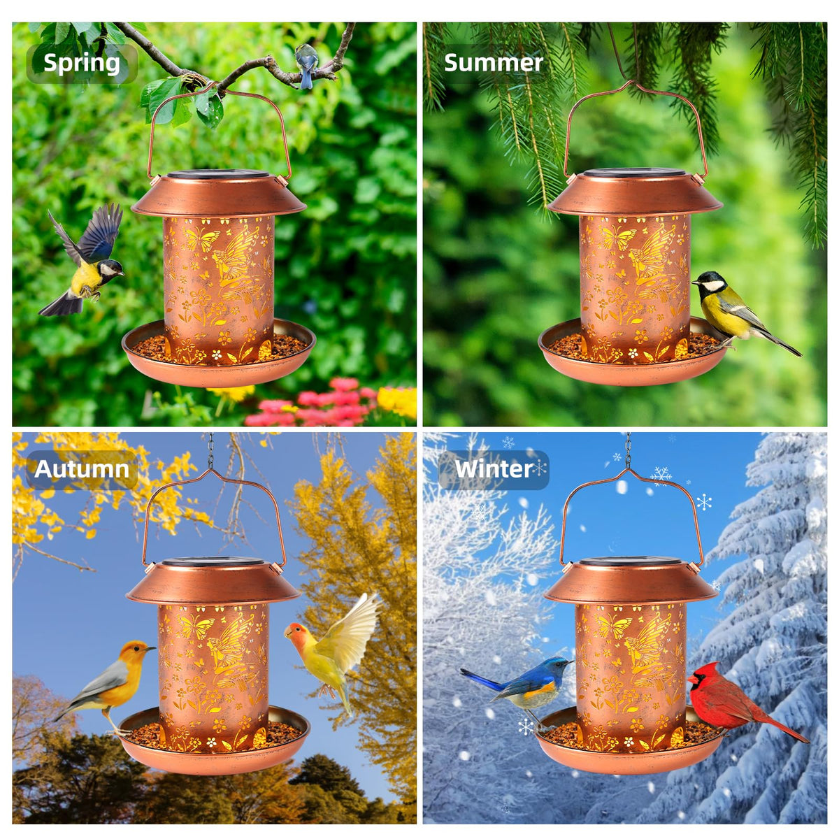 WACLSTDAY garden decor solar light enhances yard, patio, and porch areas.