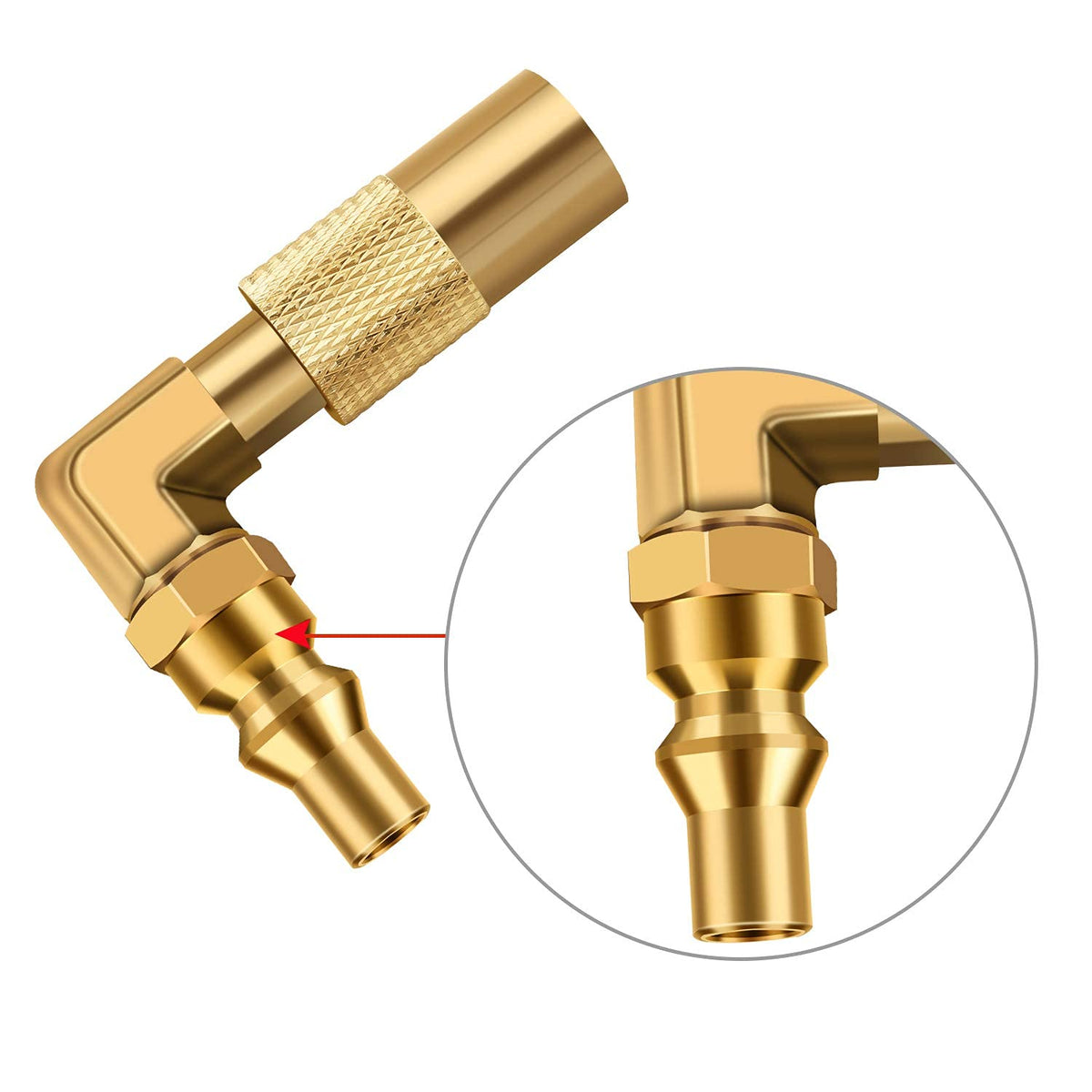 WADEO 90 degree elbow design fits tight spaces for flexible placement