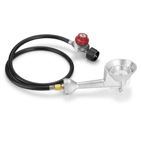 WADEO high-pressure burner head for durable outdoor cooking performance.
