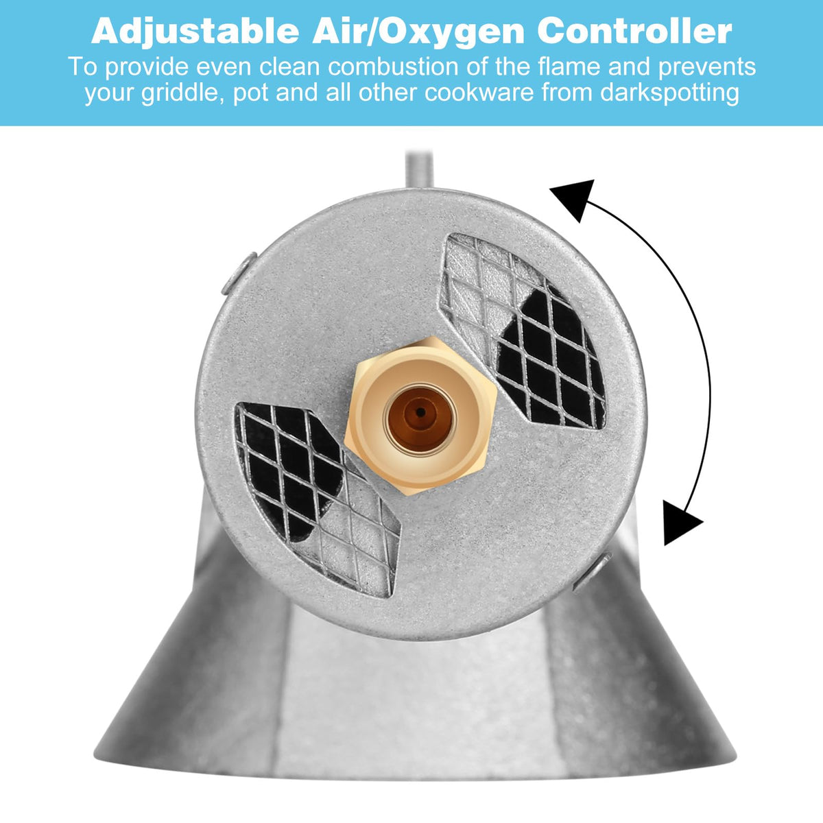 WADEO regulator 0-20 psi provides adjustable pressure for flexible setups.