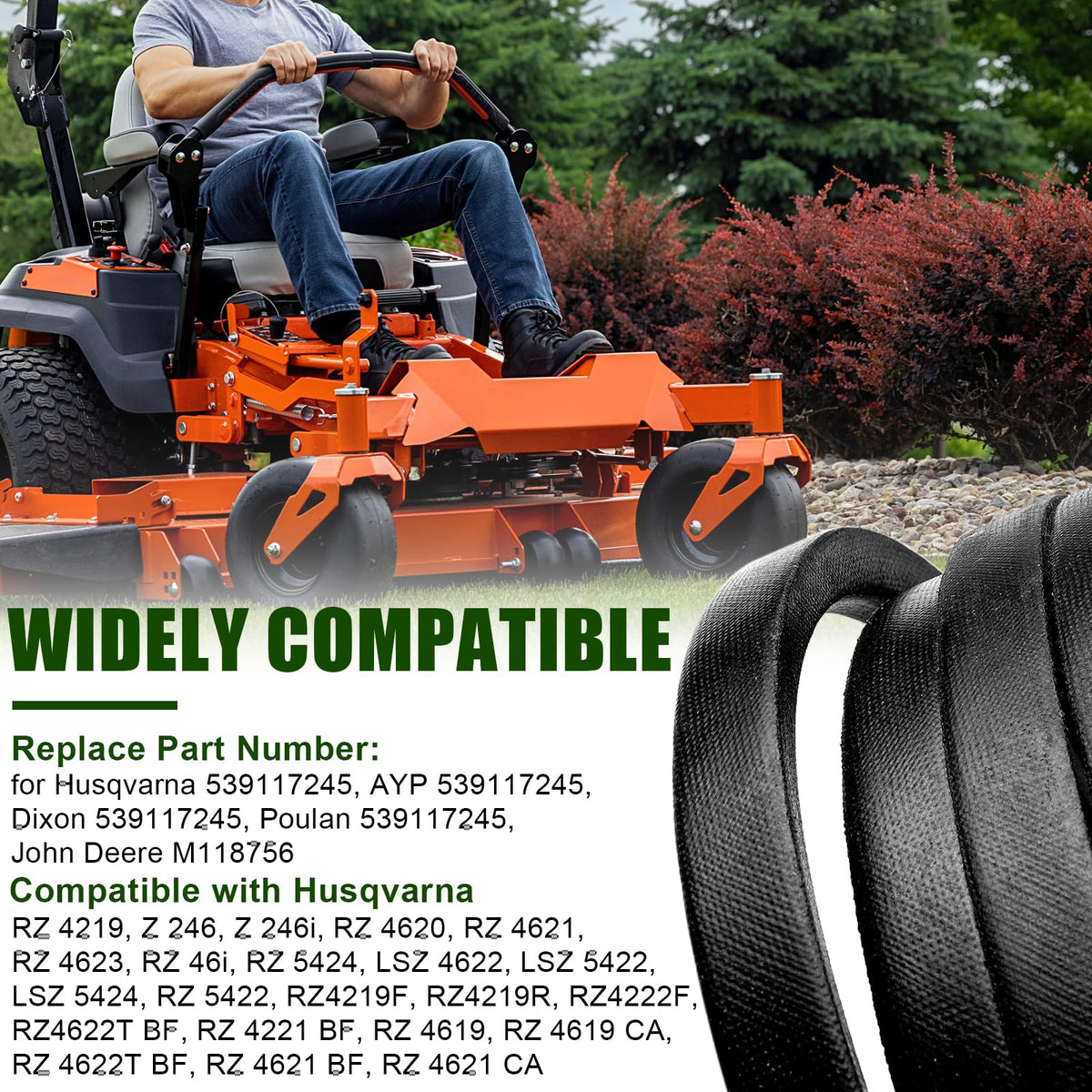Wadoy 539117245 enables easy DIY installation with common tools.