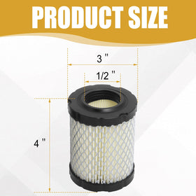Wadoy 591383 air filter close-up highlighting filtration media details.