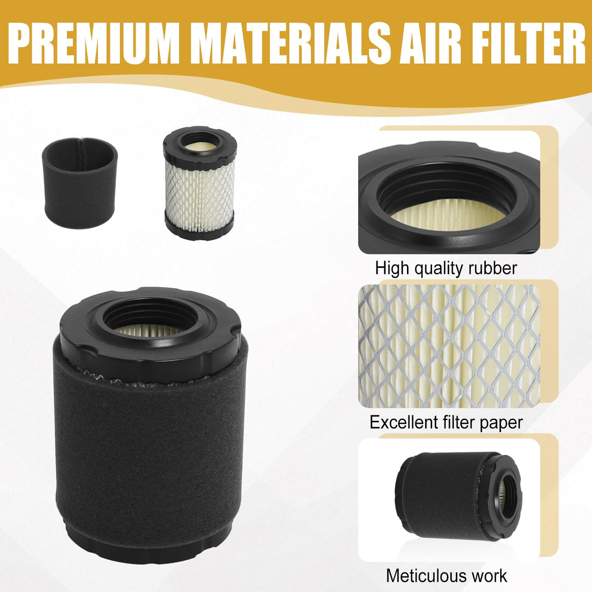 Wadoy 796032 pre-filter cleaner packaging and readiness for replacement.