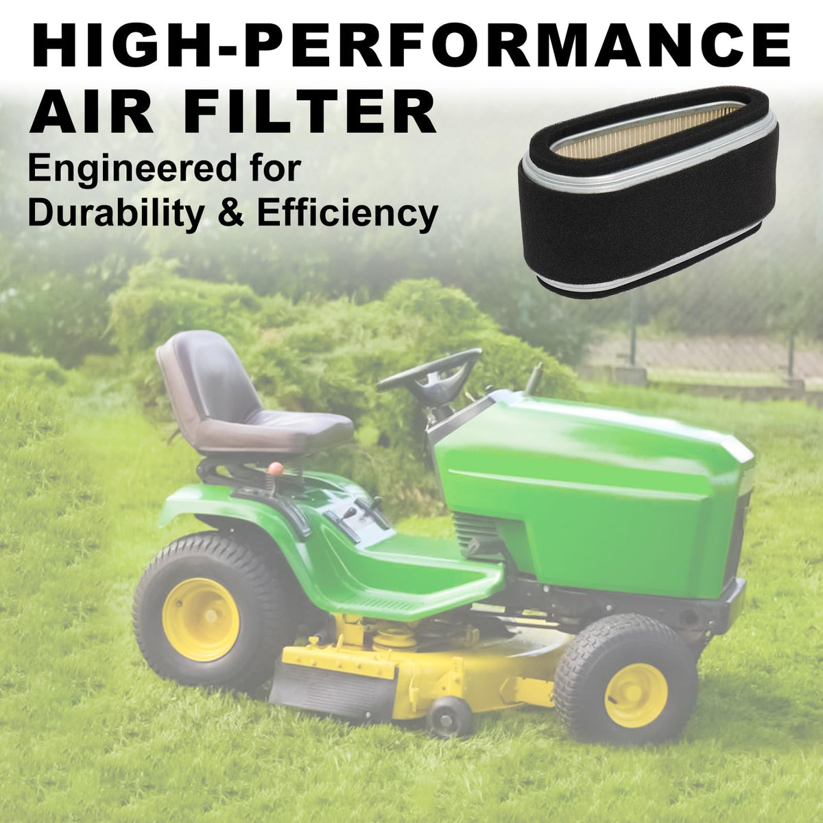 Wadoy air filter for Gravely Pro 150 boosts filtration and engine longevity.