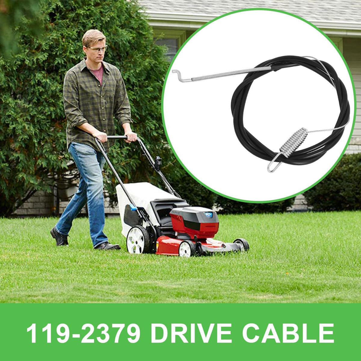 Wadoy easy-install self-propelled mower cable for simple DIY maintenance